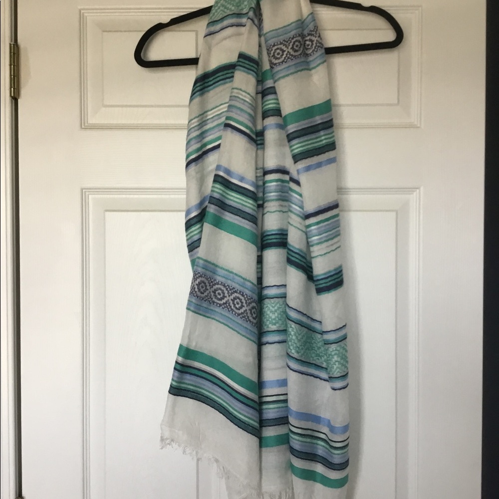 NWT Old Navy Sarong/Wrap - Blue, White - One Size